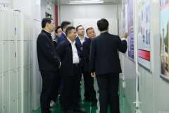 宜春市电子信息产业链招商小分队莅临贵阳刘洋环境科学技术有限公司参观调研